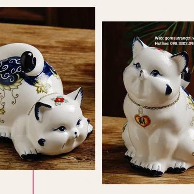 TƯỢNG MÈO TRANG TRÍ CAO CẤP